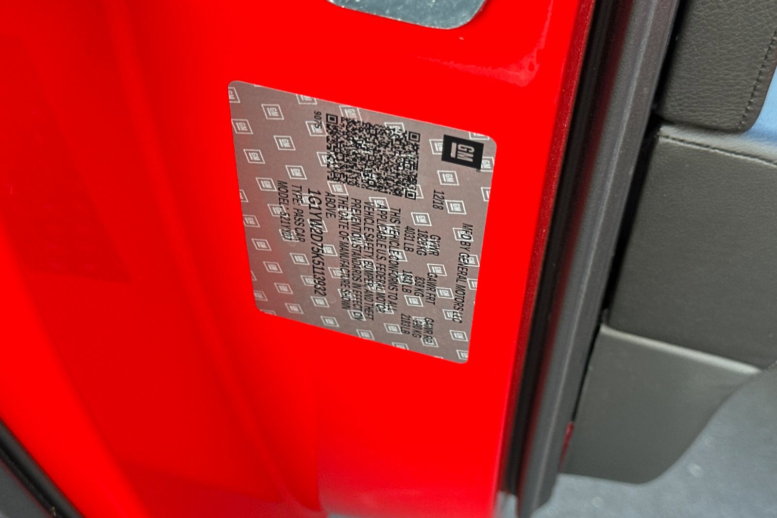 Used 2019 Chevrolet Corvette Grand Sport w/ Carbon Flash Badge Package image 54