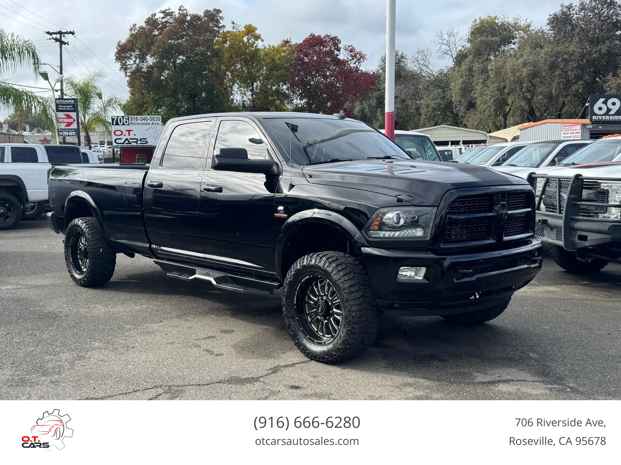 Used 2014 RAM 3500 Laramie w/ Black Appearance Group AWD/4WD image 1