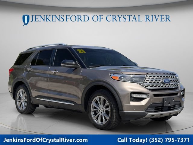 Certified 2021 Ford Explorer Limited w/ Equipment Group 301A AWD/4WD image 1