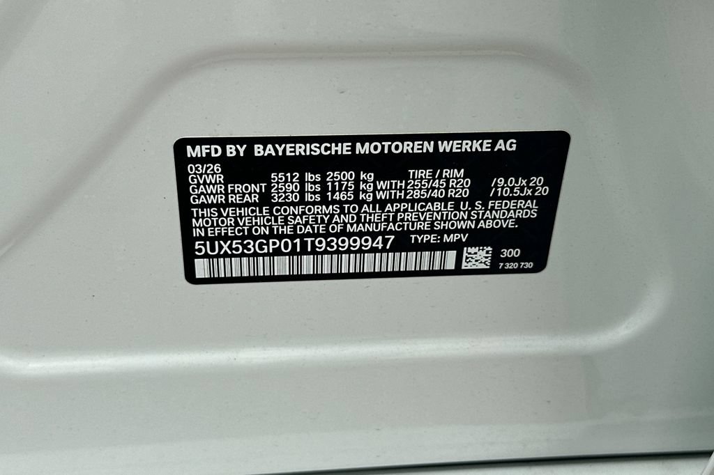 New 2026 BMW X3 xDrive30i w/ M Sport Package AWD/4WD image 34