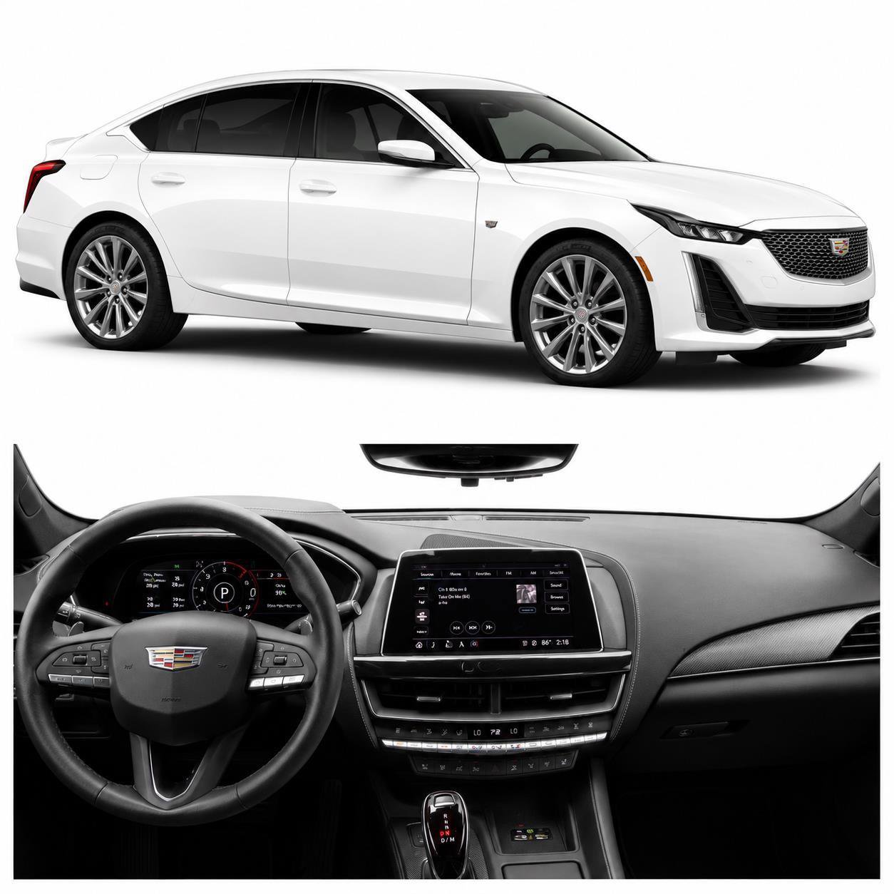 Used 2024 Cadillac CT5 Premium Luxury w/ Parking Package RWD image 1