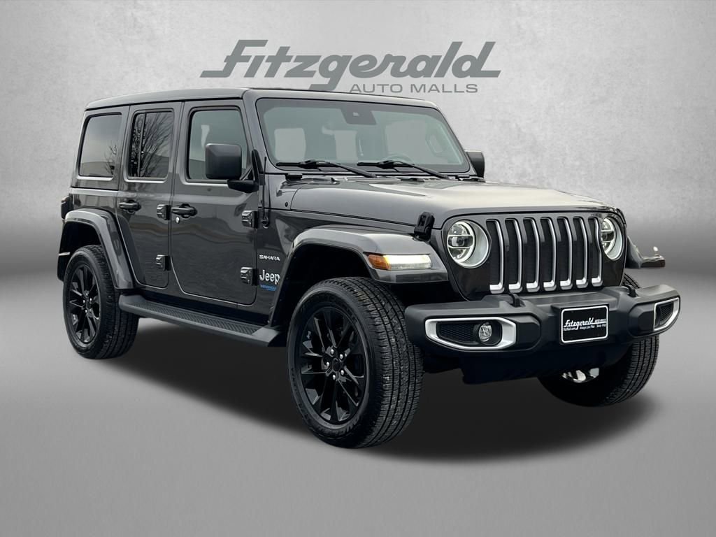 Used 2021 Jeep Wrangler Unlimited Sahara w/ Cold Weather Group image 1
