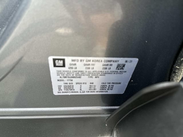 Certified 2022 Chevrolet TrailBlazer RS w/ Technology Package FWD image 32