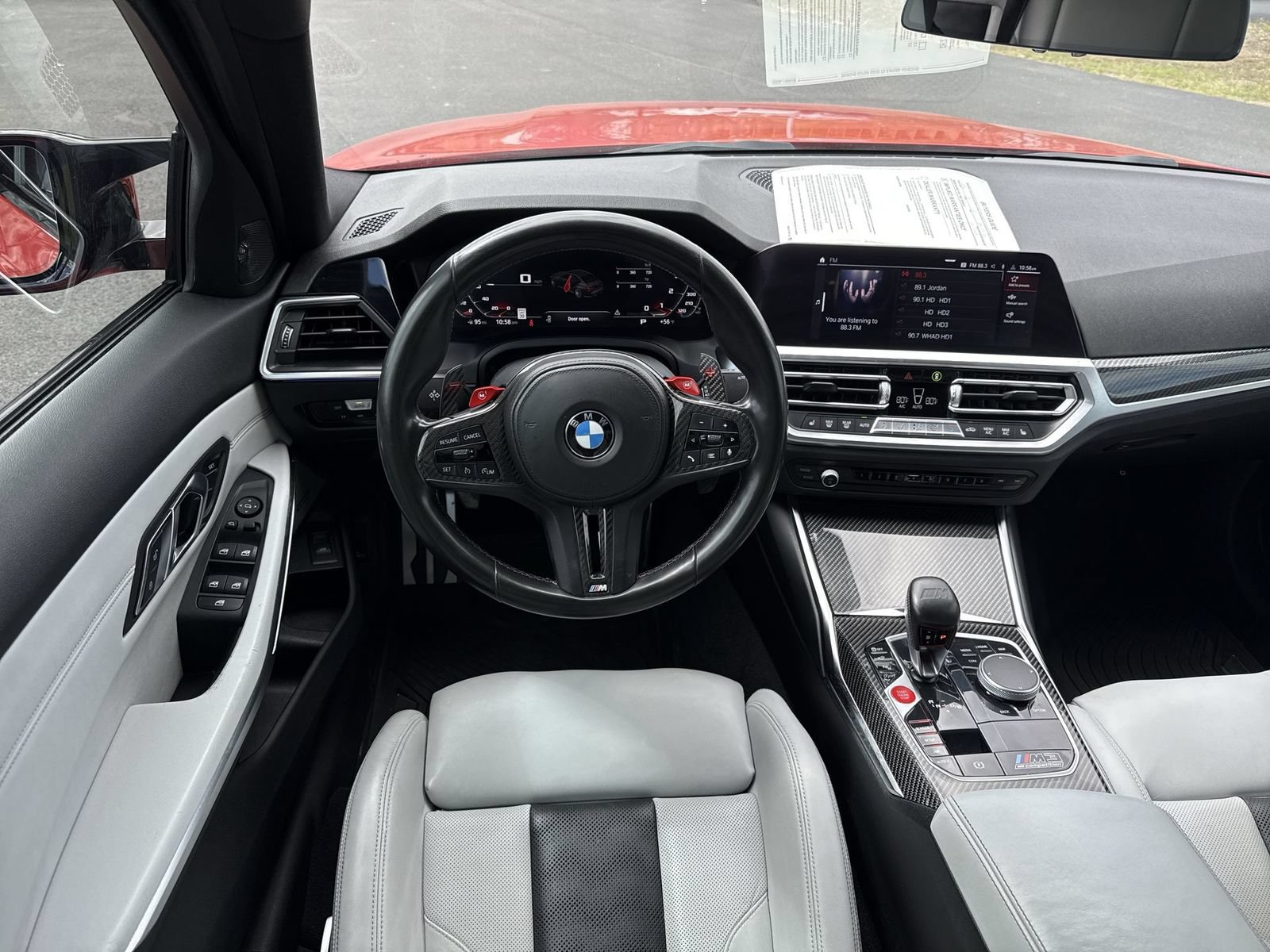 Used 2021 BMW M3 Competition w/ Parking Assistance Package RWD image 16