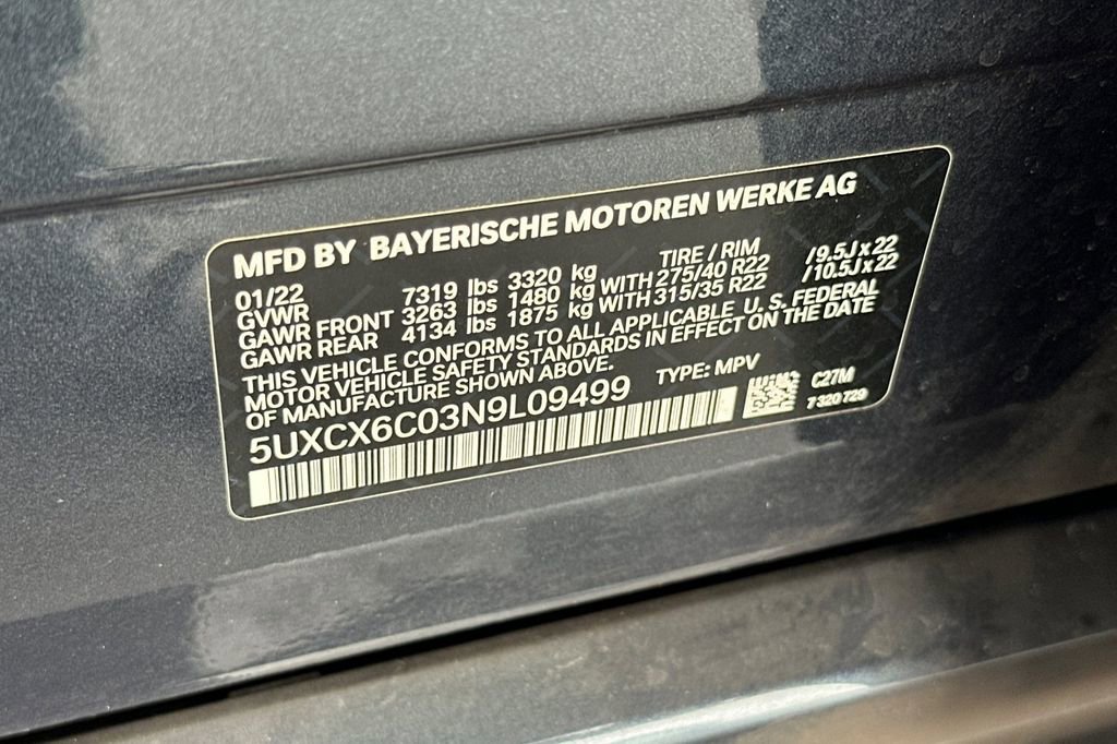 Used 2022 BMW X7 M50i image 34