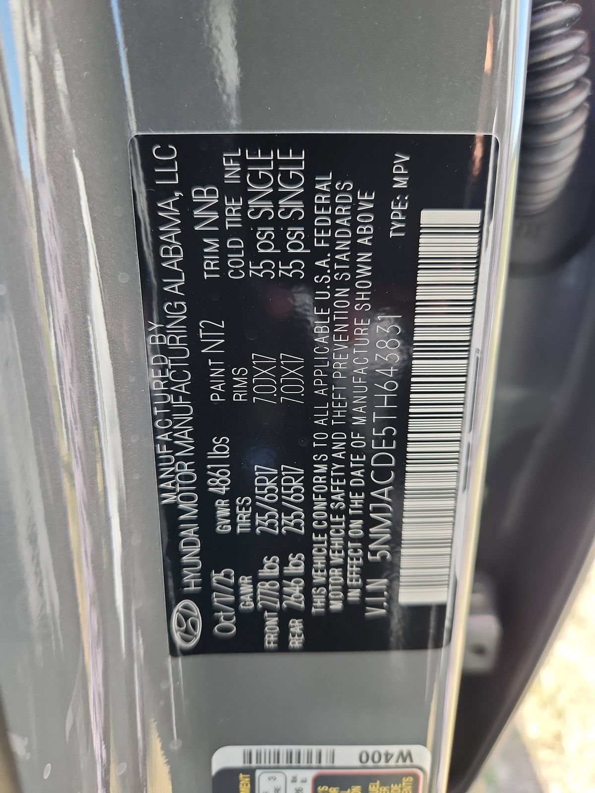 New 2026 Hyundai Tucson SE AWD/4WD image 10