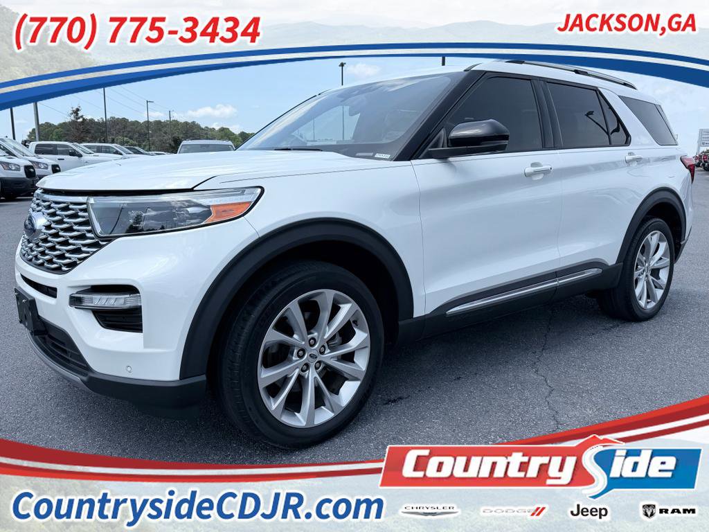 Used 2021 Ford Explorer Platinum w/ Equipment Group 601A AWD/4WD image 1
