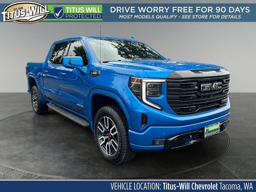 Used 2024 GMC Sierra 1500 AT4 w/ Technology Package AWD/4WD video 1