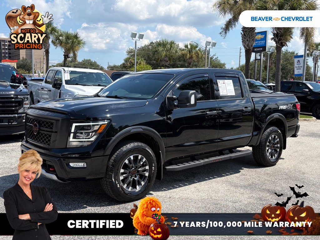 Used 2024 Nissan Titan PRO-4X w/ Pro-4x Convenience Package AWD/4WD image 1
