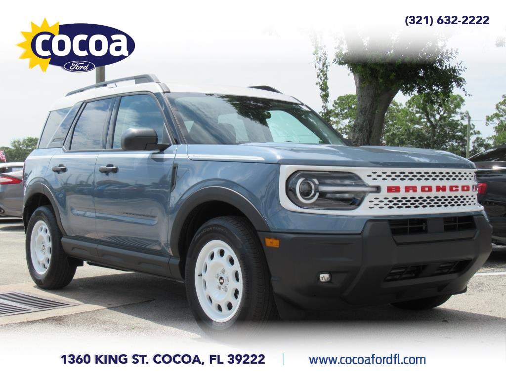 Certified 2025 Ford Bronco Sport Heritage w/ Convenience Package image 1