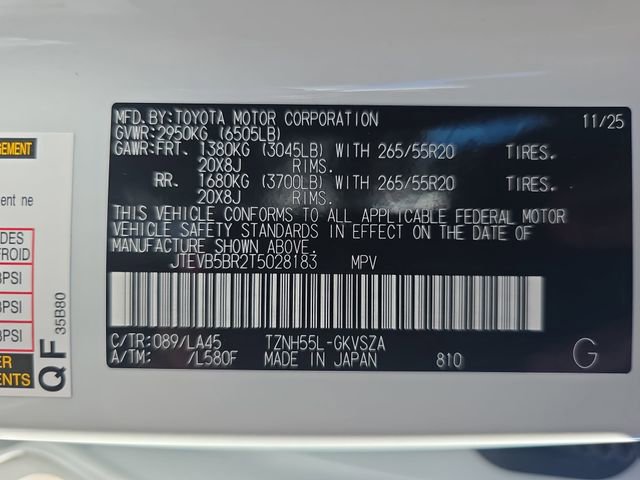 New 2026 Toyota 4Runner Limited image 36