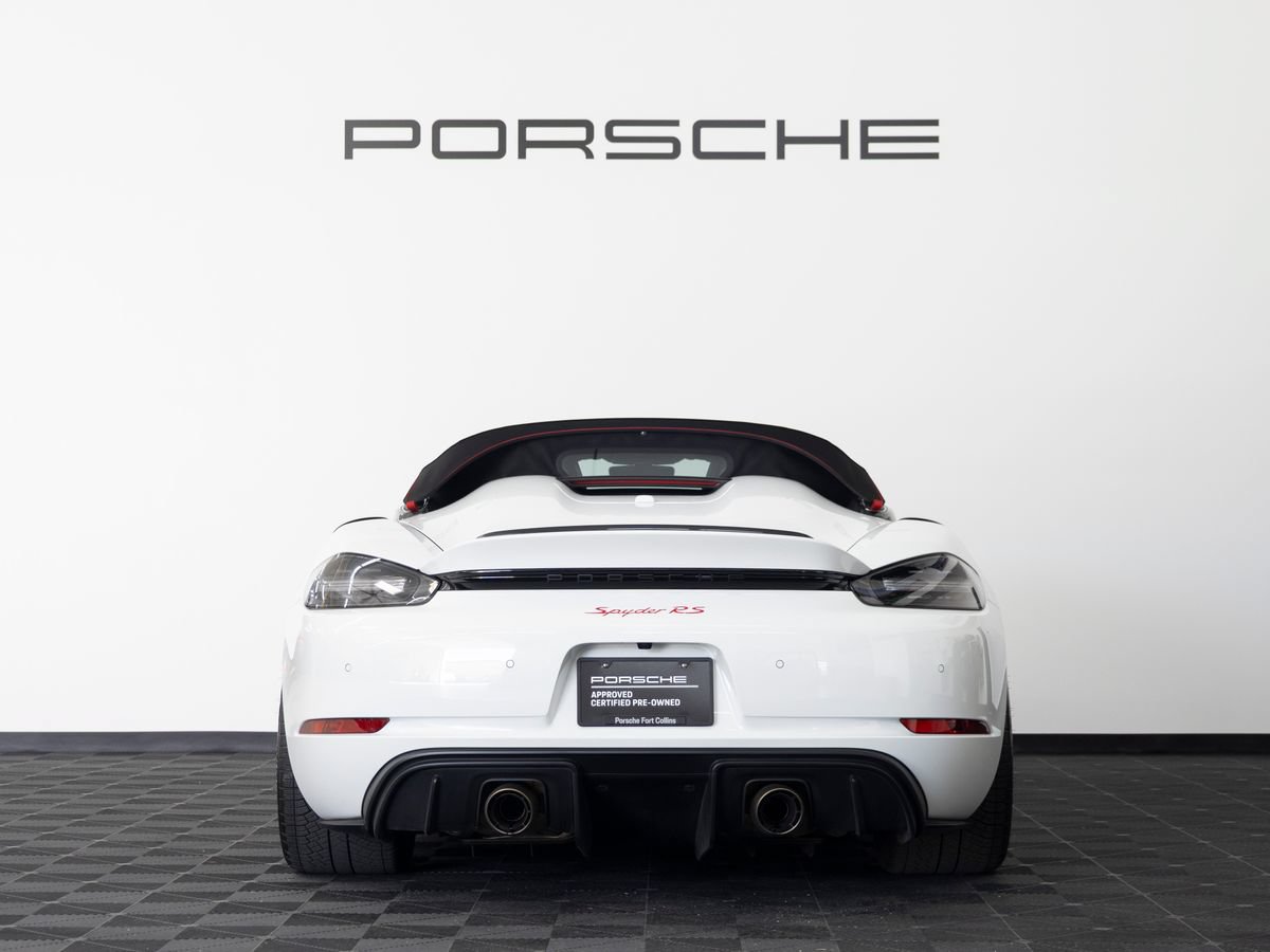 Certified 2024 Porsche 718 Boxster Spyder RS RWD image 6