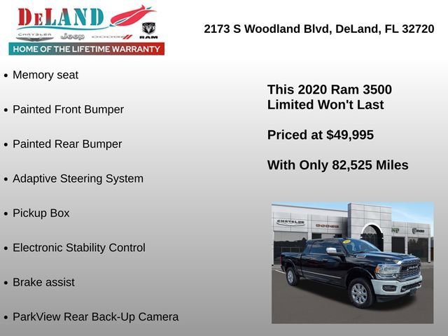 Used 2020 RAM 3500 Limited image 24