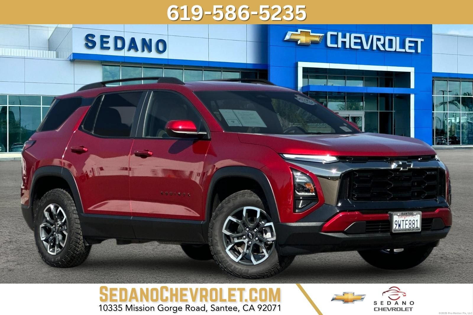 Used 2025 Chevrolet Equinox ACTIV