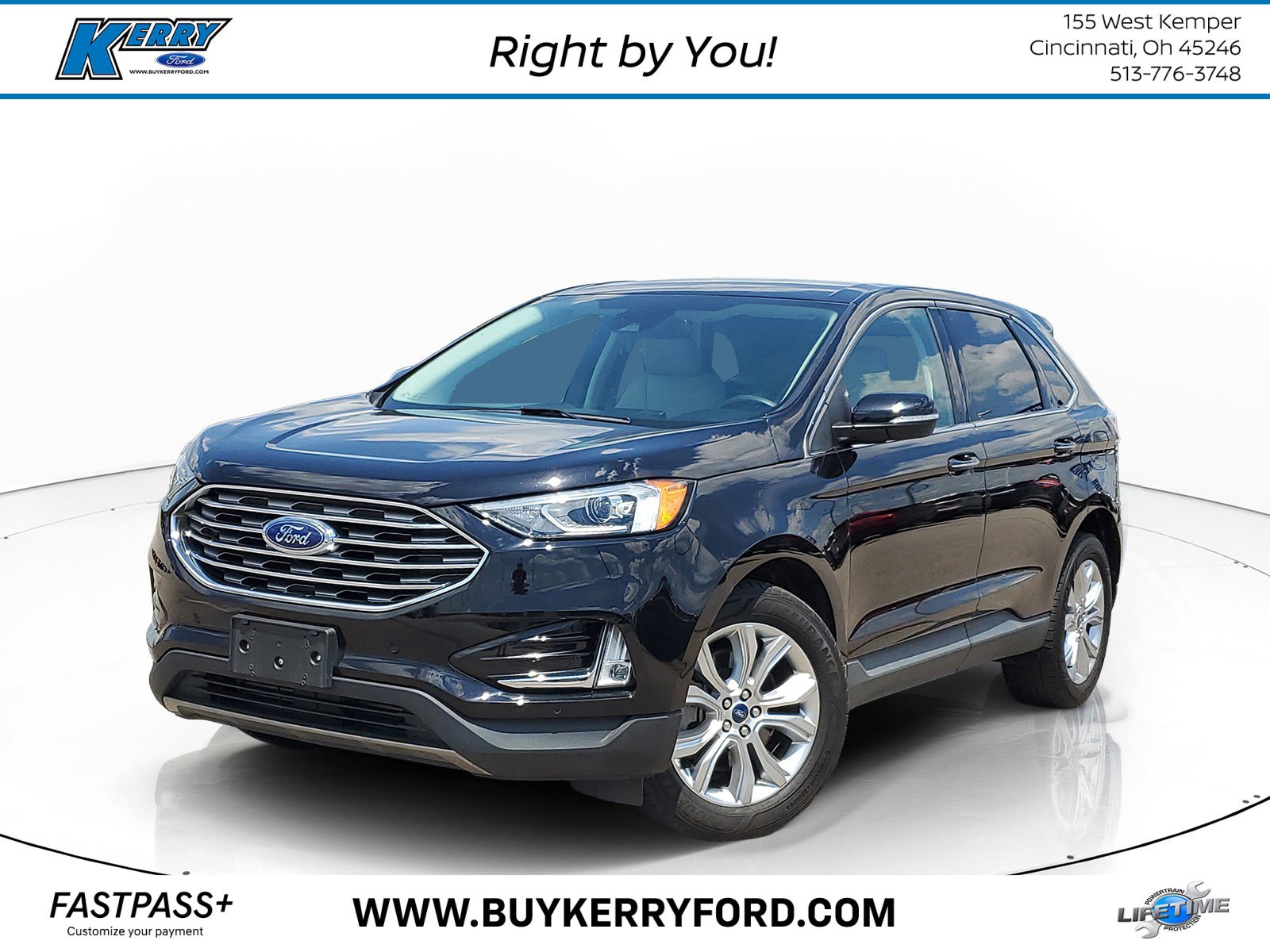 Used 2021 Ford Edge Titanium w/ Cargo Accessory Package
