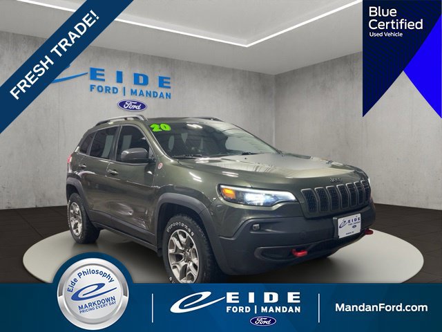 Used 2020 Jeep Cherokee Trailhawk w/ Cold Weather Group AWD/4WD image 1