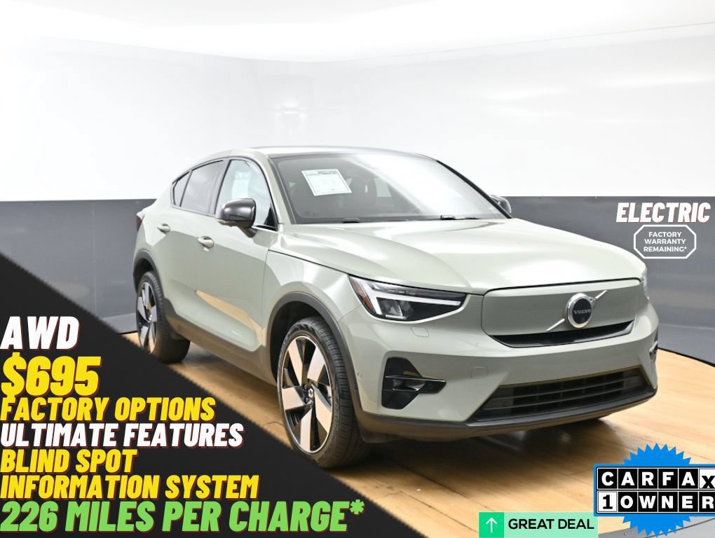 Used 2023 Volvo C40 P8 Recharge Ultimate AWD/4WD image 1
