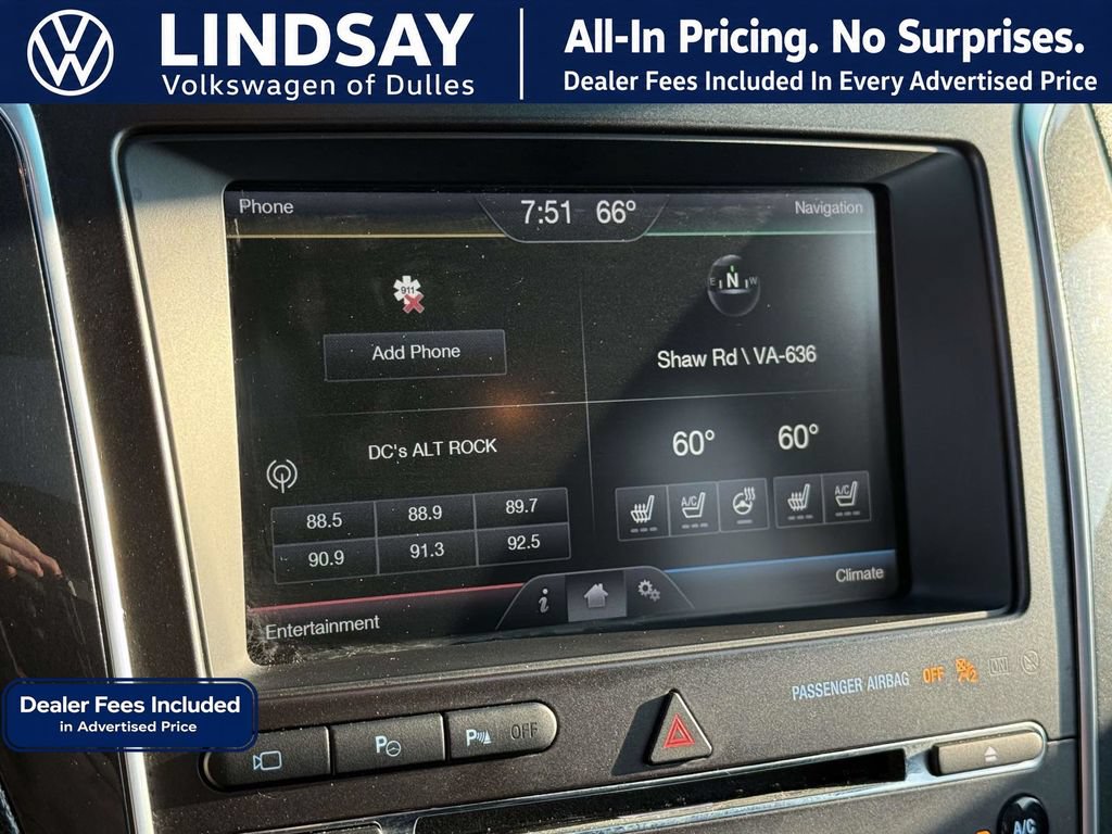 Used 2016 Ford Explorer Limited w/ Equipment Group 301A AWD/4WD image 17