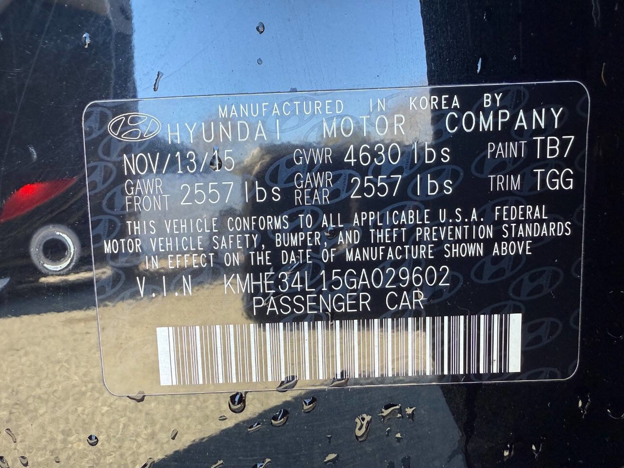 Used 2016 Hyundai Sonata Limited w/ Option Group 02 image 25