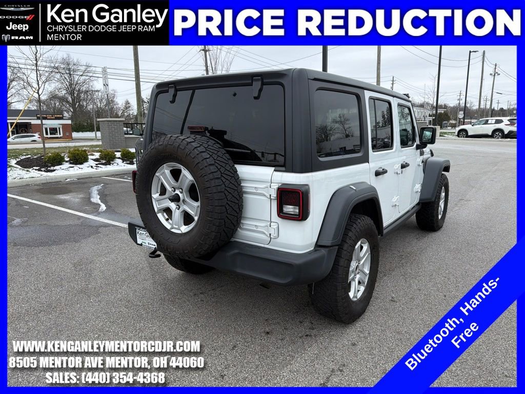 Used 2020 Jeep Wrangler Unlimited Sport S image 9