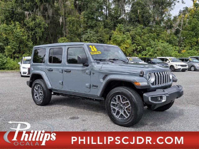 Certified 2026 Jeep Wrangler Unlimited Sahara