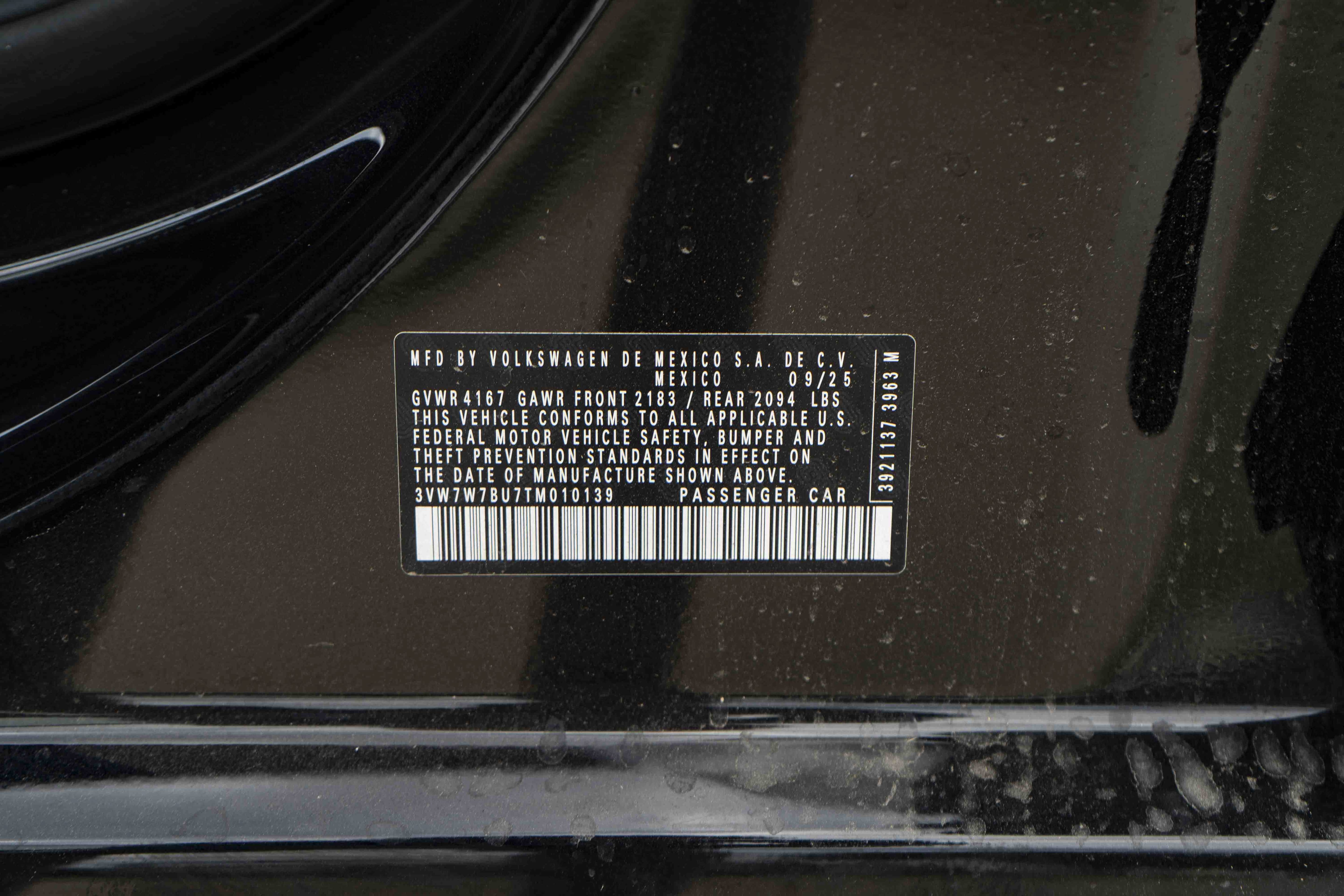 Certified 2026 Volkswagen Jetta SE w/ Black Wheel Package FWD image 45
