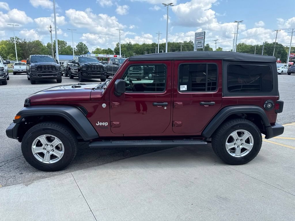Used 2021 Jeep Wrangler Unlimited Sport AWD/4WD image 9