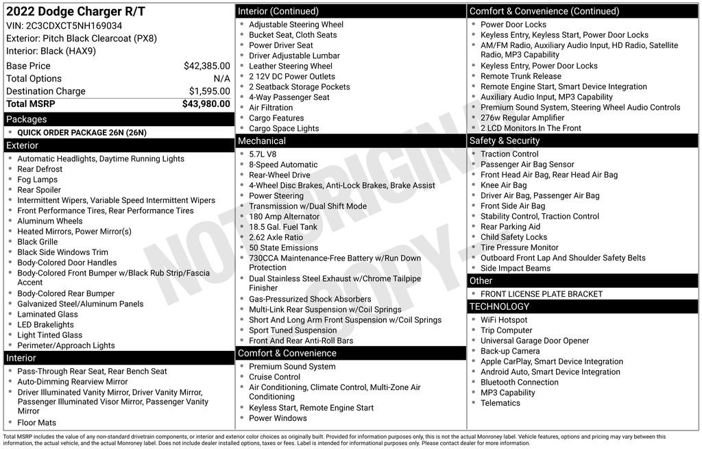 Used 2022 Dodge Charger R/T image 6