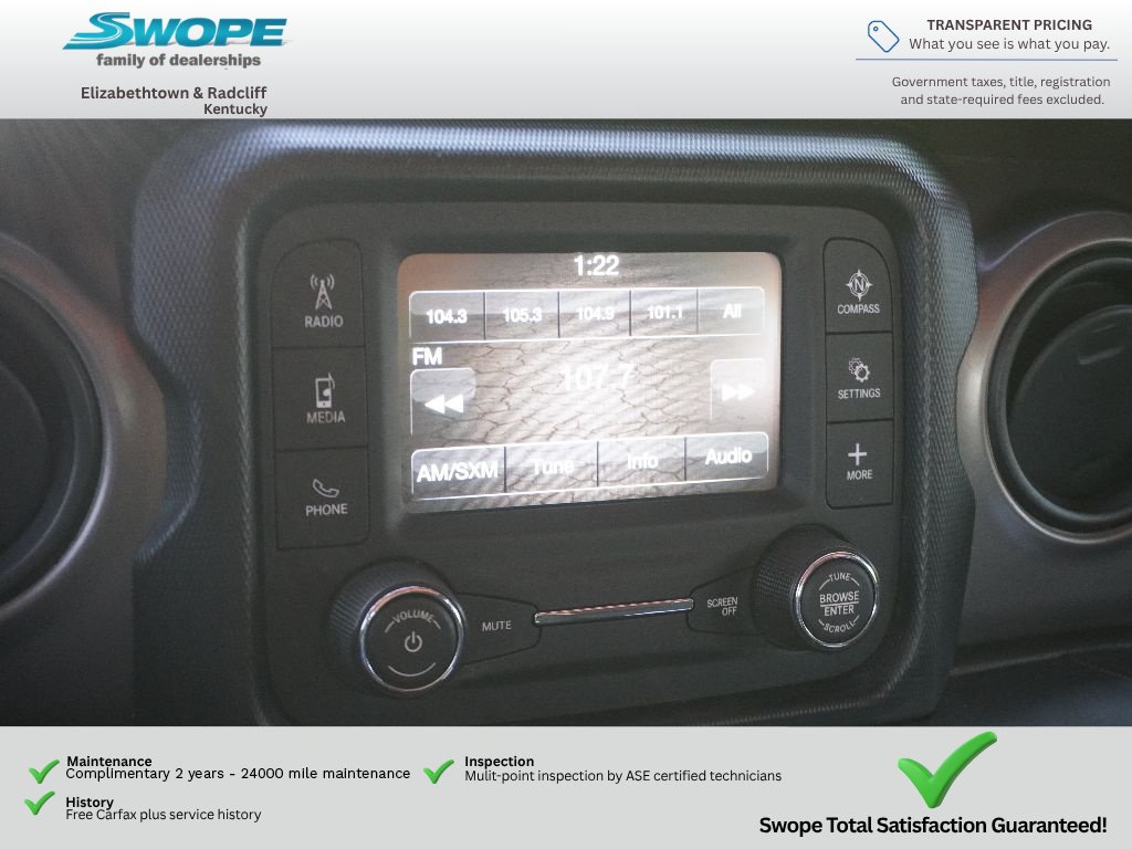 Used 2019 Jeep Wrangler Sport AWD/4WD image 14