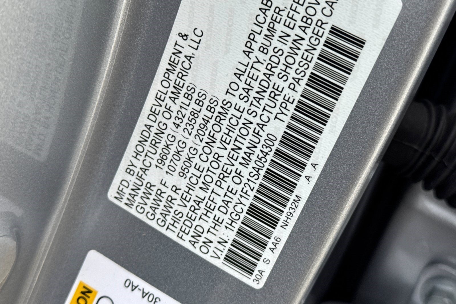 Certified 2025 Honda Accord LX image 24