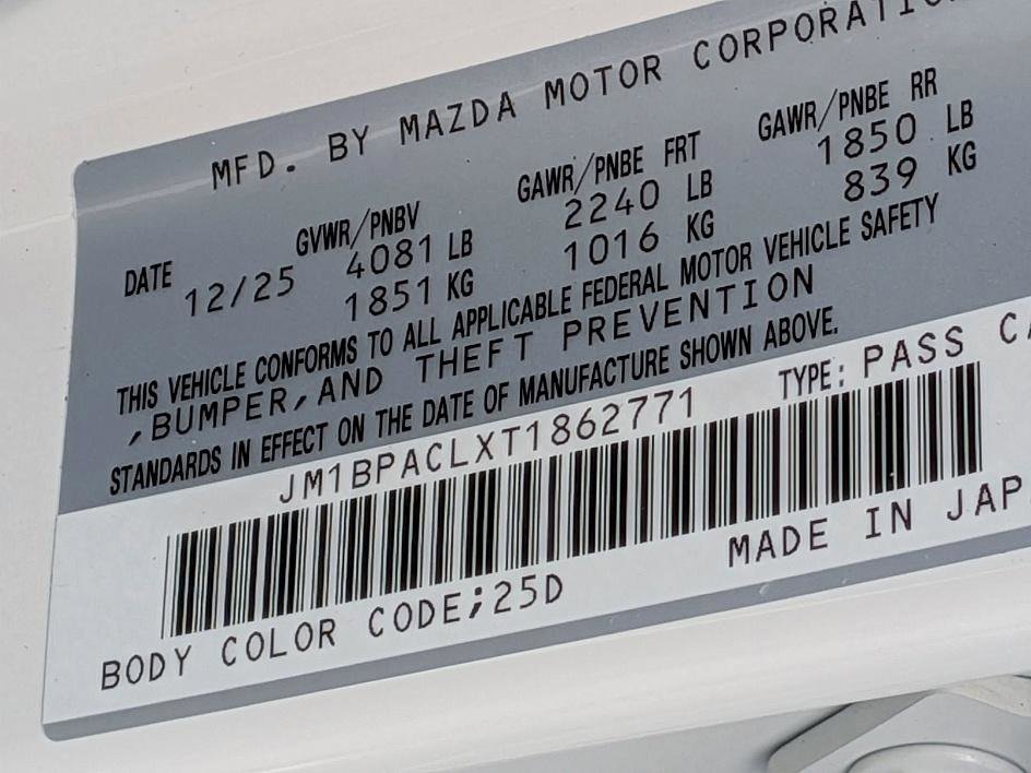 New 2026 MAZDA MAZDA3 2.5 S Sedan w/ Preferred Pkg image 35