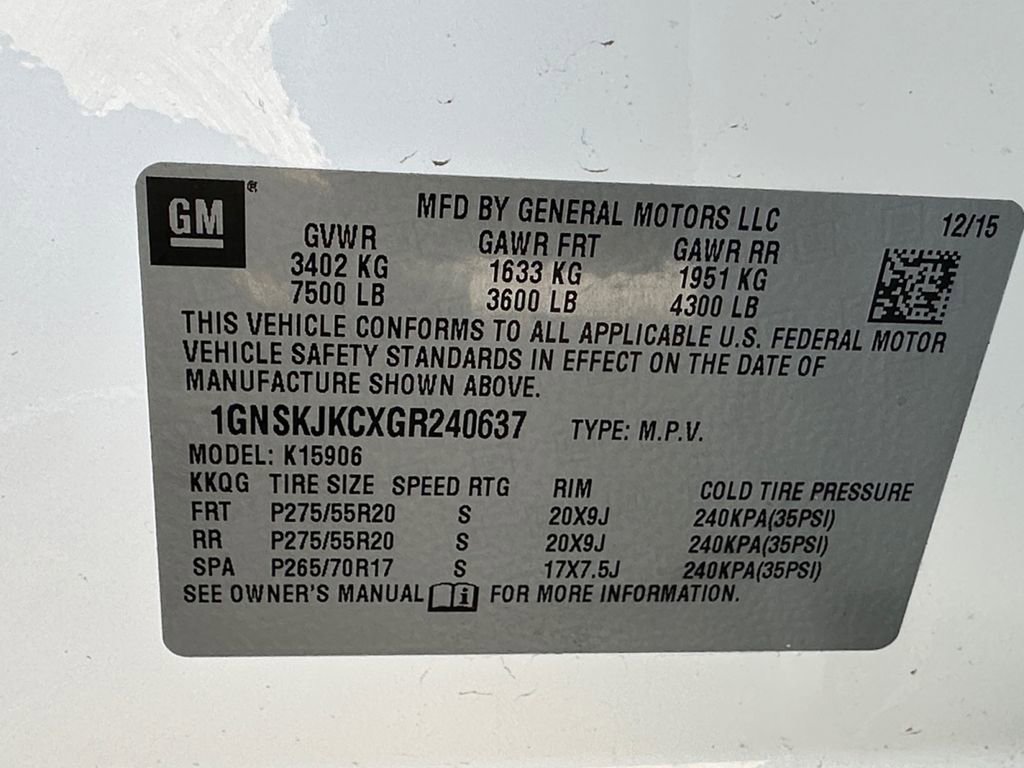 Used 2016 Chevrolet Suburban LTZ image 30