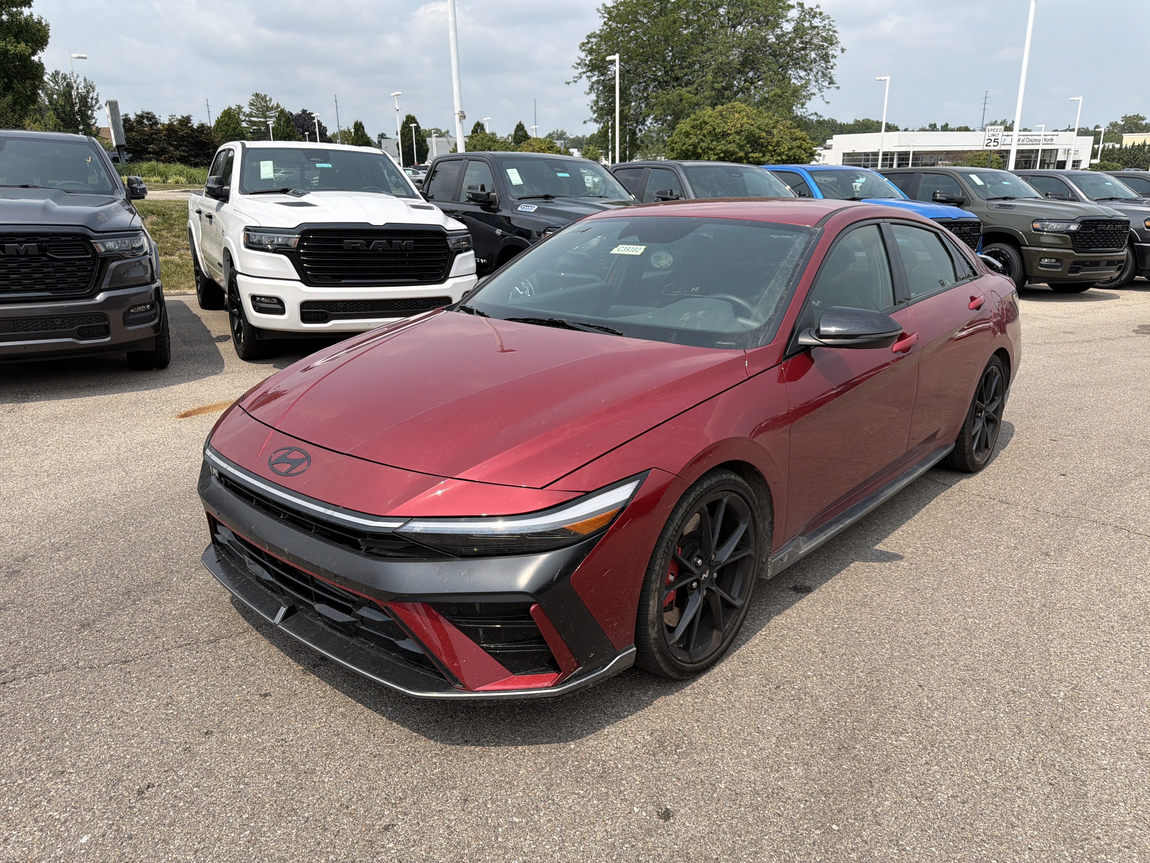 Used 2025 Hyundai Elantra N w/ Cargo Package FWD image 4