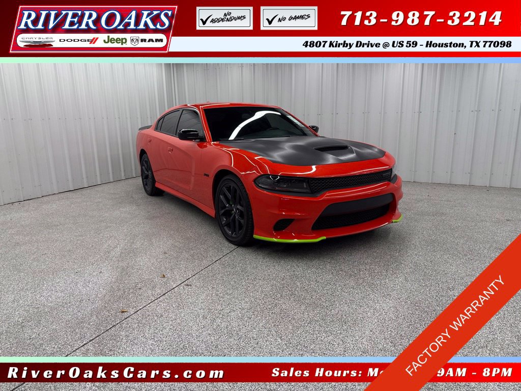 Used 2023 Dodge Charger R/T w/ Blacktop Package RWD image 1