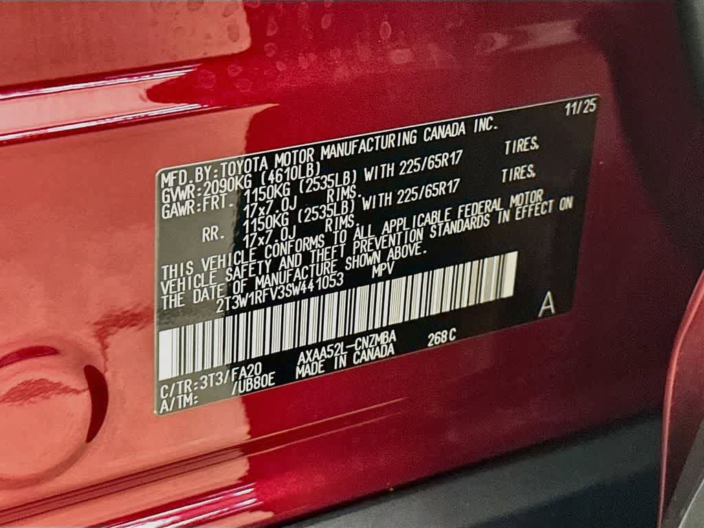 Used 2025 Toyota RAV4 XLE w/ Convenience Package FWD image 23