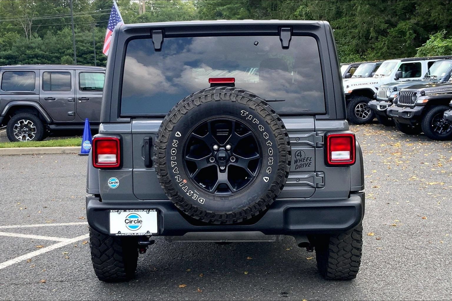 Certified 2022 Jeep Wrangler Sport AWD/4WD image 4