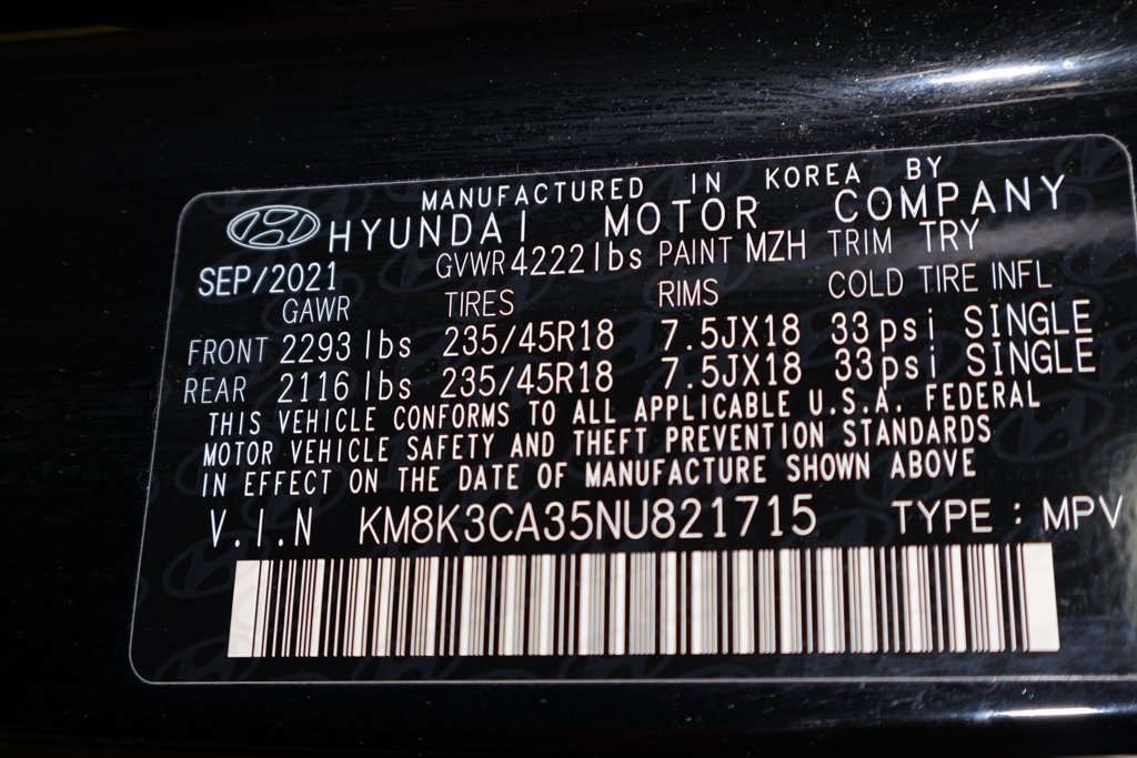 Used 2022 Hyundai Kona N Line w/ Cargo Package AWD/4WD image 61