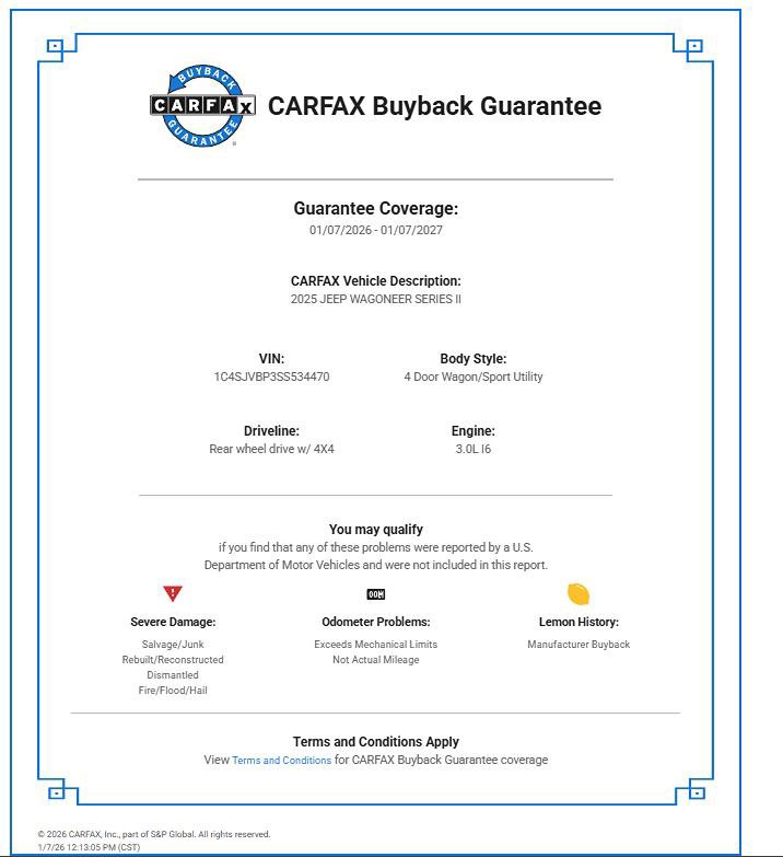 Used 2025 Jeep Wagoneer Series II image 52