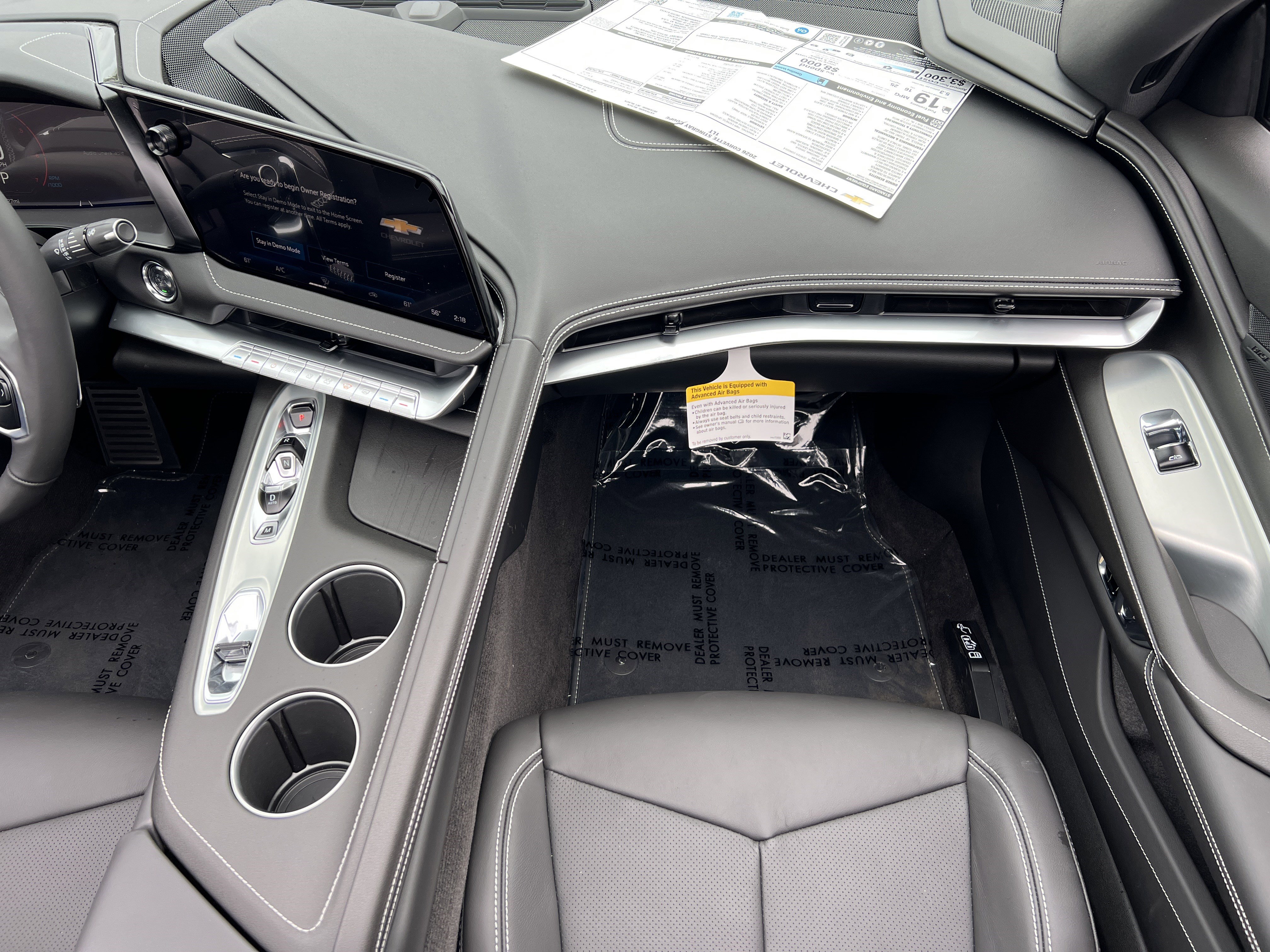 New 2026 Chevrolet Corvette Stingray Coupe w/ Battery Protection Package RWD image 34