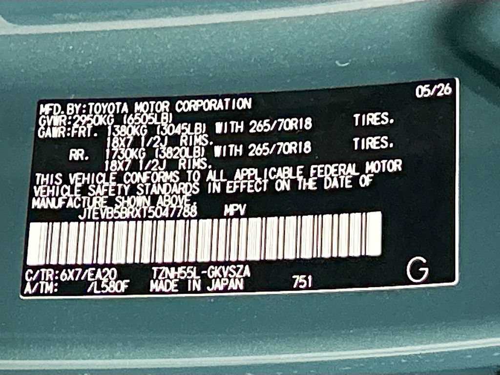 New 2026 Toyota 4Runner TRD Off-Road Premium AWD/4WD image 30