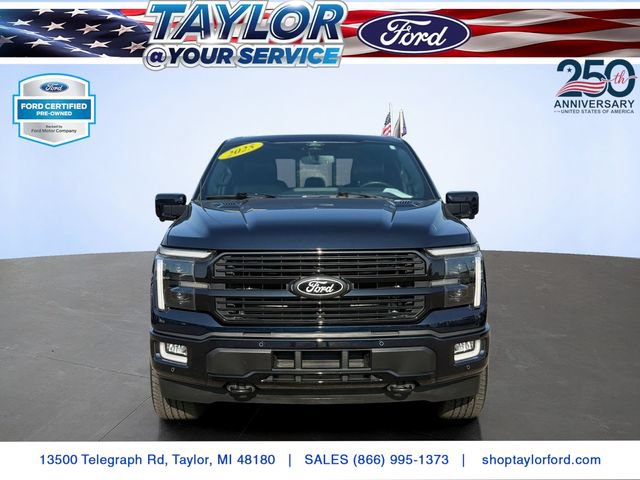 Certified 2025 Ford F150 Platinum w/ Equipment Group 702A High AWD/4WD image 3
