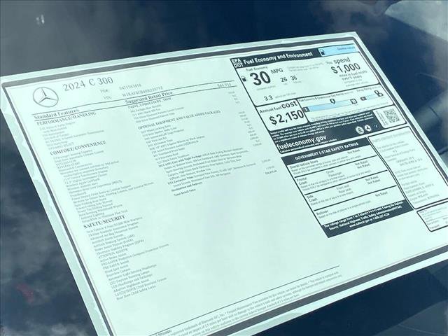 Certified 2024 Mercedes-Benz C 300 Sedan image 27