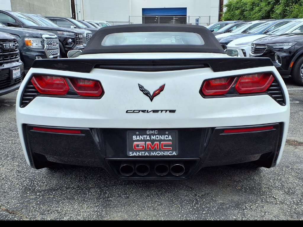 Certified 2016 Chevrolet Corvette Stingray Convertible w/ Carbon Flash Badge Package RWD image 17