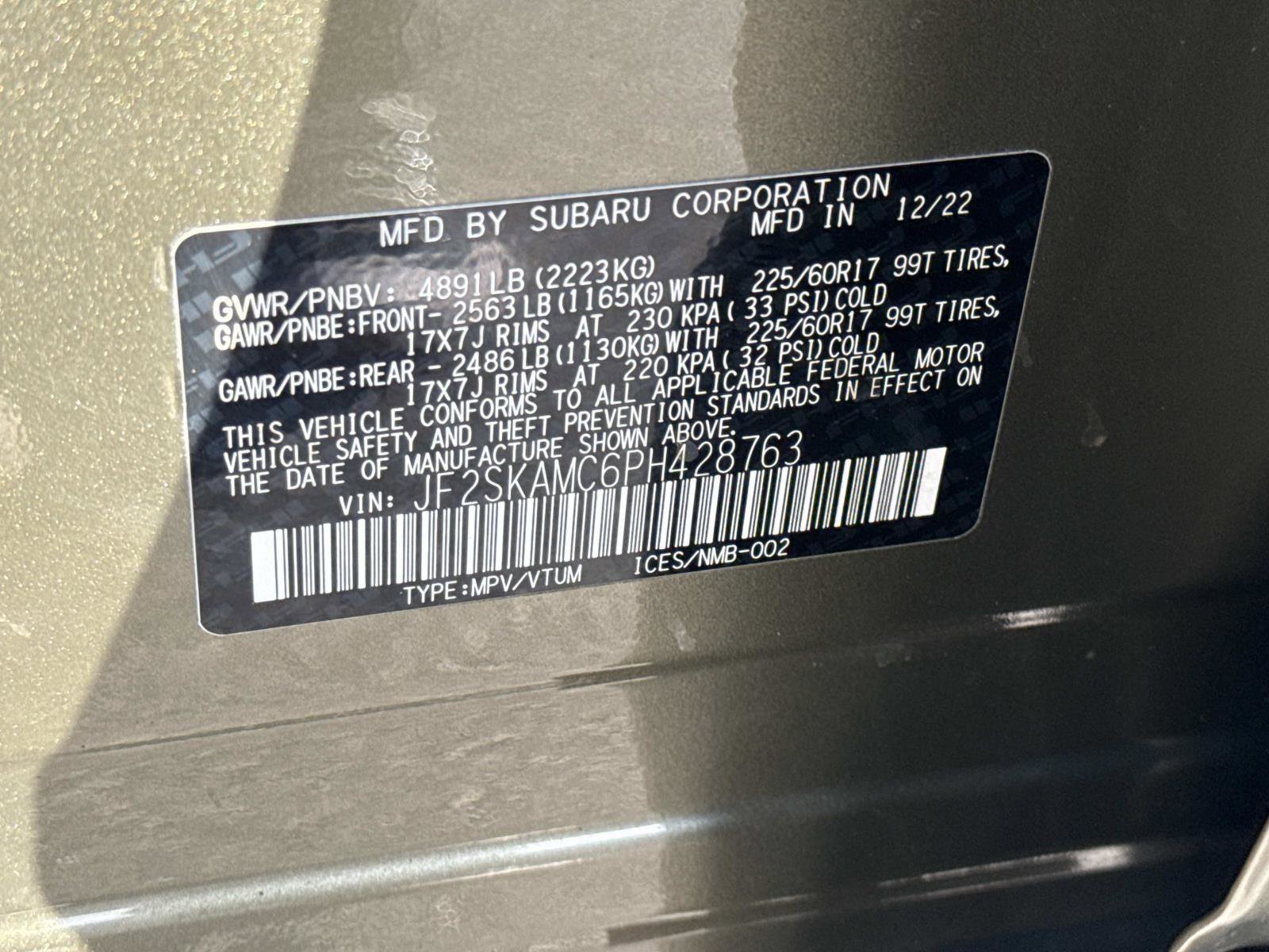 Used 2023 Subaru Forester Wilderness image 31