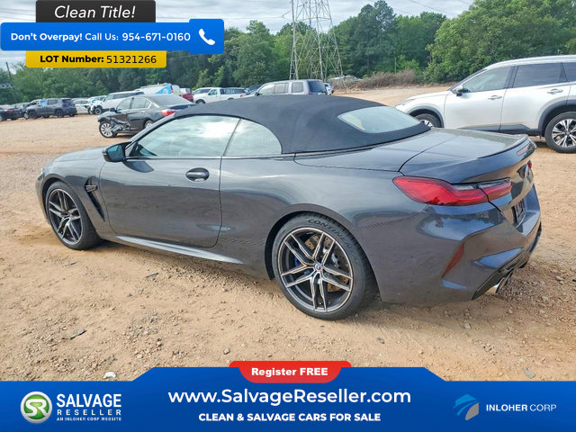 Used 2020 BMW M8 Convertible w/ Driving Assistance Package AWD/4WD image 3