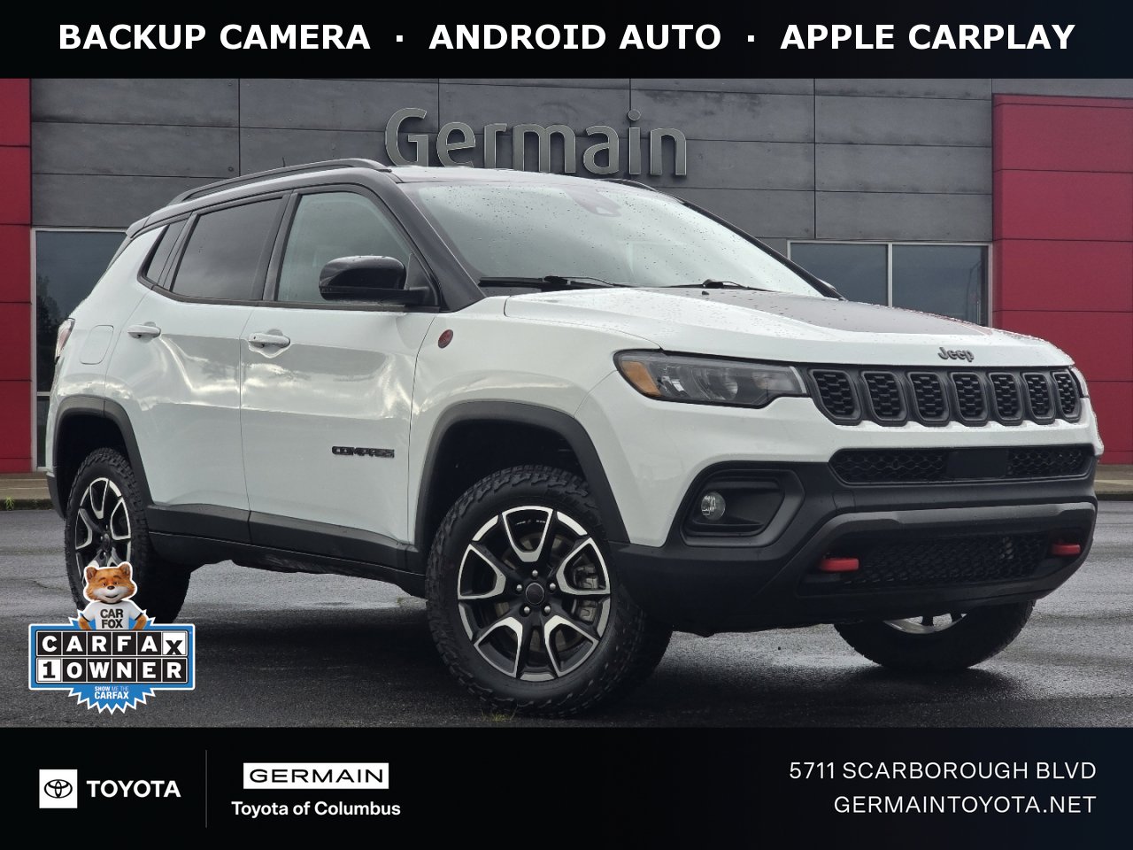 Used 2025 Jeep Compass Trailhawk AWD/4WD image 1