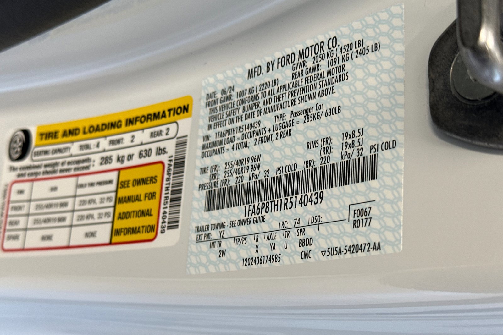 Used 2024 Ford Mustang Coupe image 26