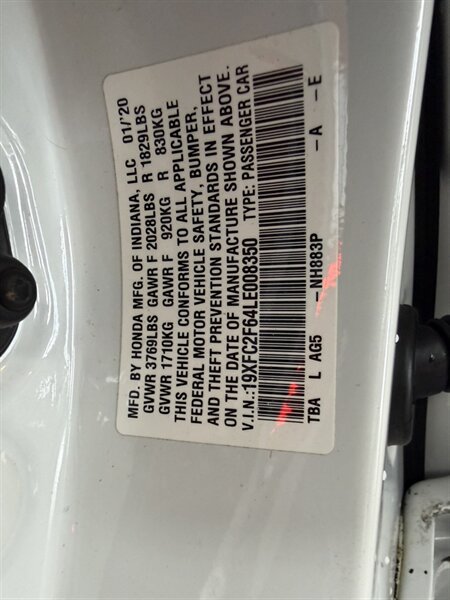 Used 2020 Honda Civic LX image 30