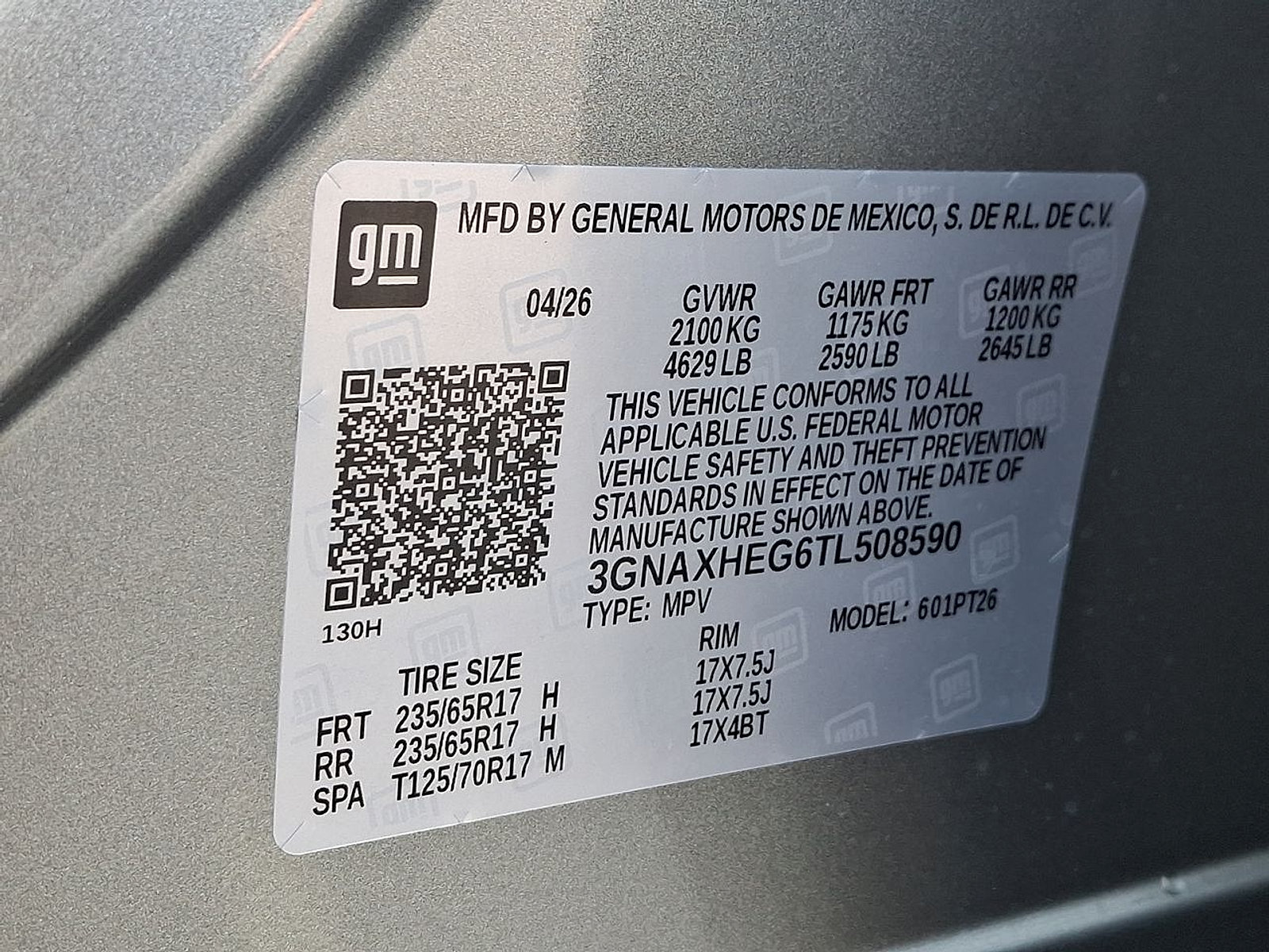New 2026 Chevrolet Equinox LT FWD image 18