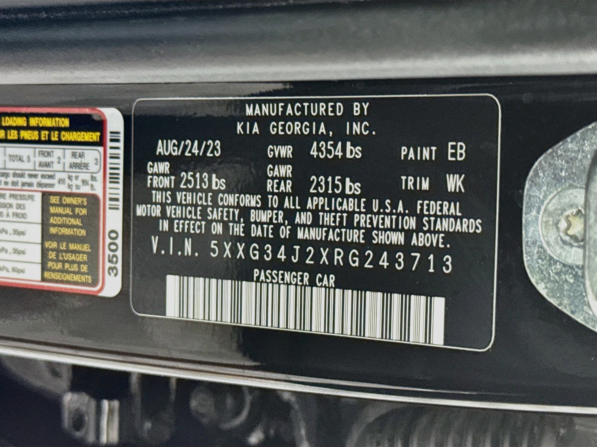 Used 2024 Kia K5 EX FWD image 38